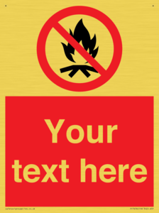 Custom prohibition No campfire